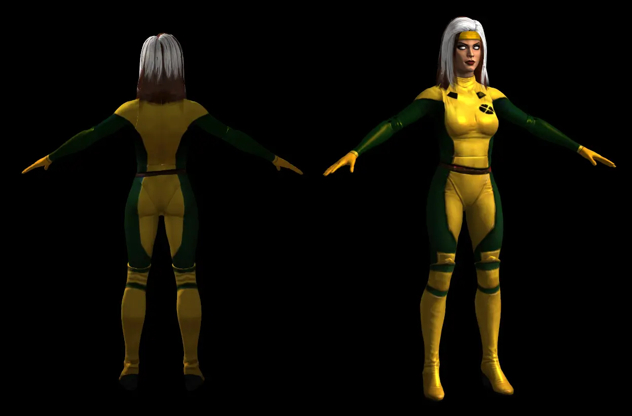 Rouge X-Man Marvel - Шельма вместо Китаны