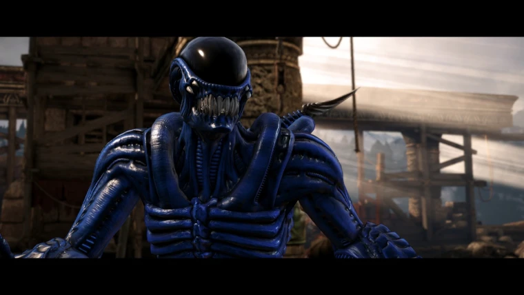 Blue Alien - синий Ксеноморф