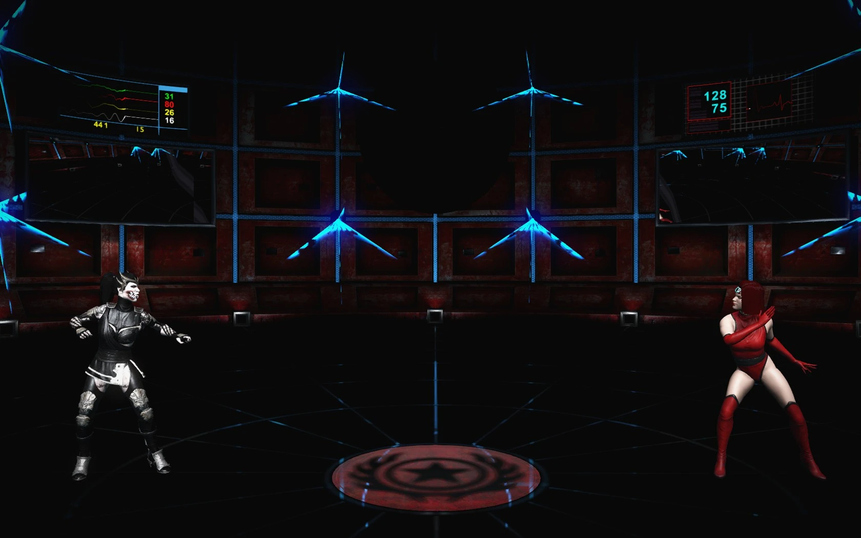 Corrupted Training Room - поврежденный тренировочный зал