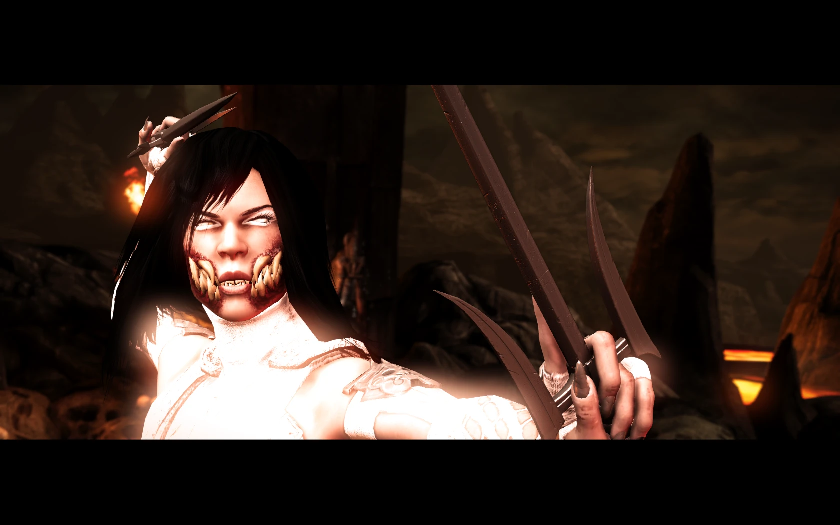 Glowy Mileena - блестящая Милена